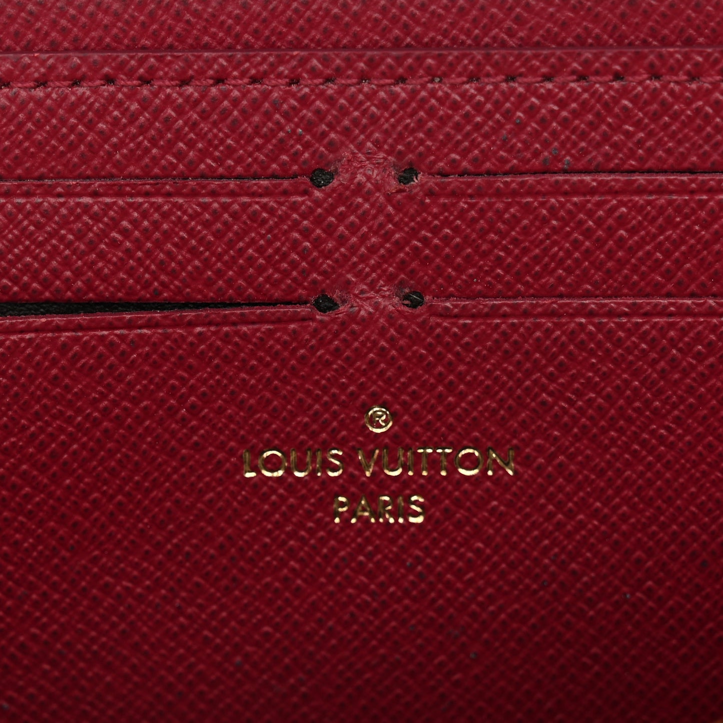 Monogram Clemence Wallet Fuchsia