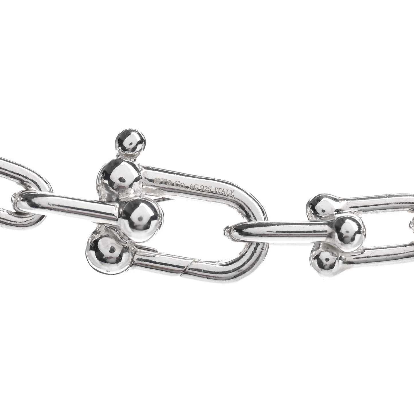 Sterling Silver Medium HardWear Link Necklace