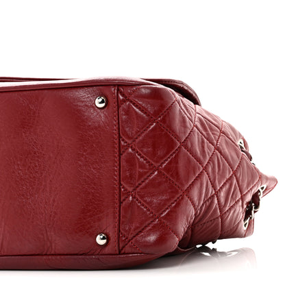 Chanel Lambskin Medium Rock and Chain Flap Red 9 of 10