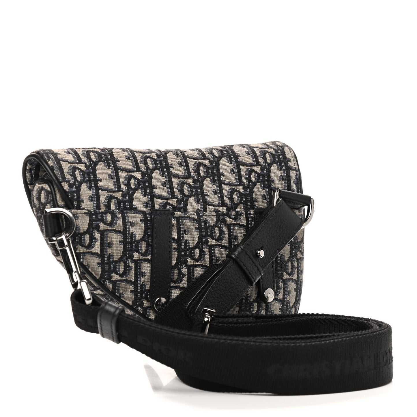 Oblique Mens Mini Saddle Bag Blue