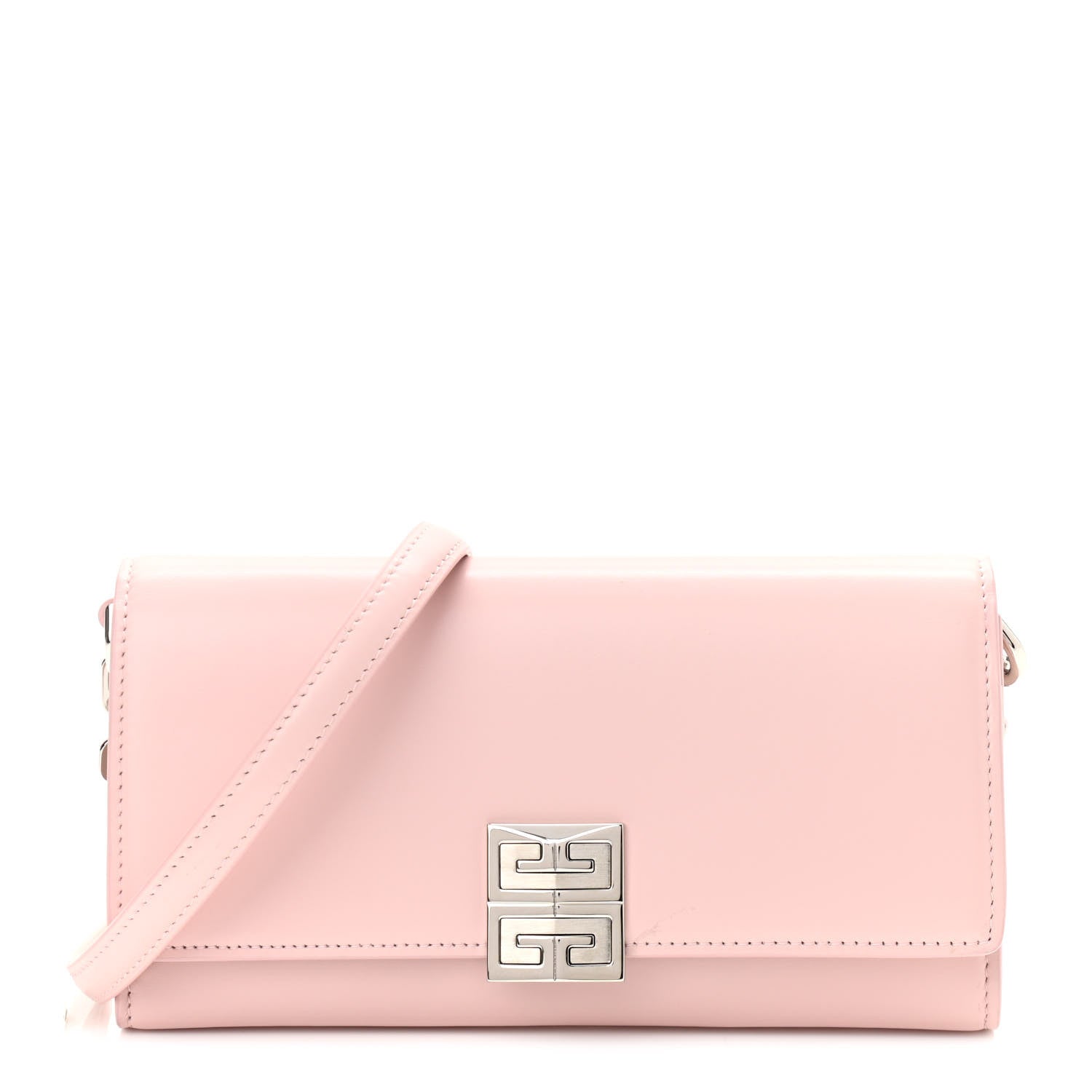 Givenchy Box Calfskin 4G Wallet on Chain Blush Pink 1 of 10