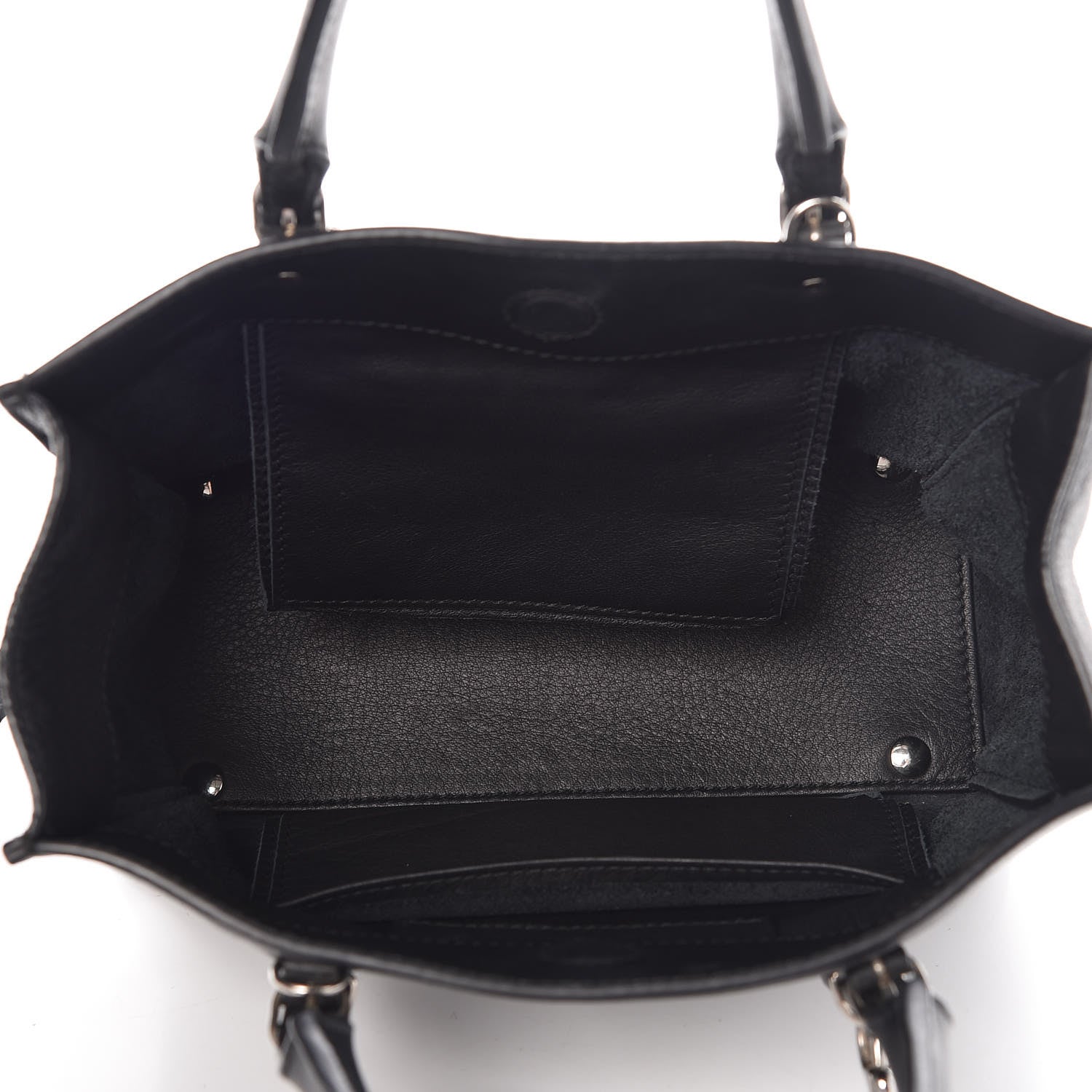Balenciaga Calfskin Papier Mini A4 Tote Black 5 of 11
