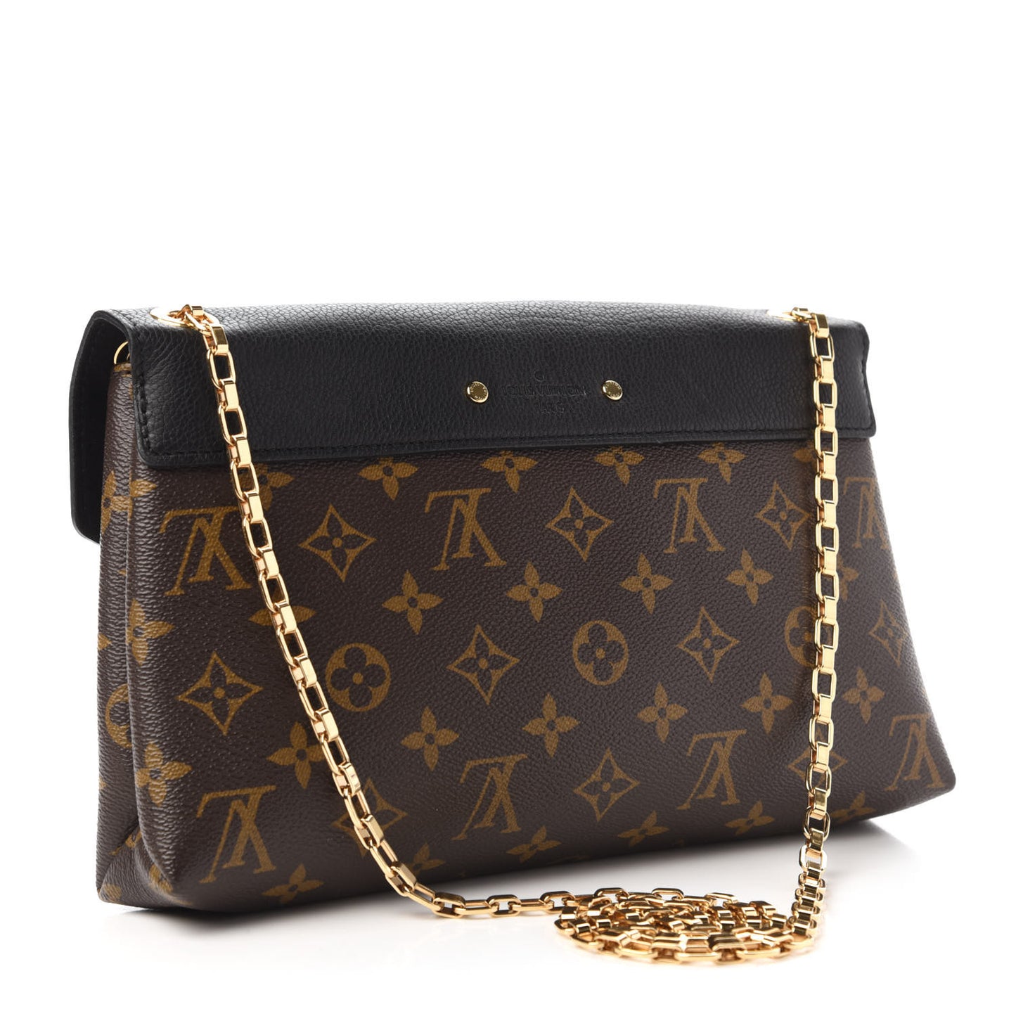 Monogram Pallas Chain Black