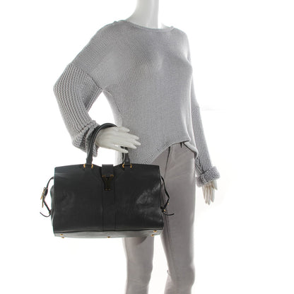Saint Laurent Sheepskin Medium Cabas ChYc Grey 2 of 8