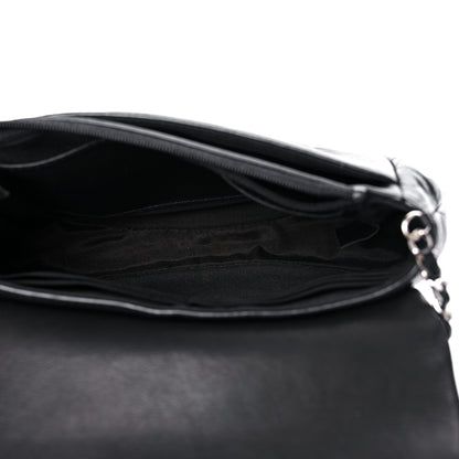 Chanel Caviar Half Moon Wallet On Chain WOC Black 5 of 16