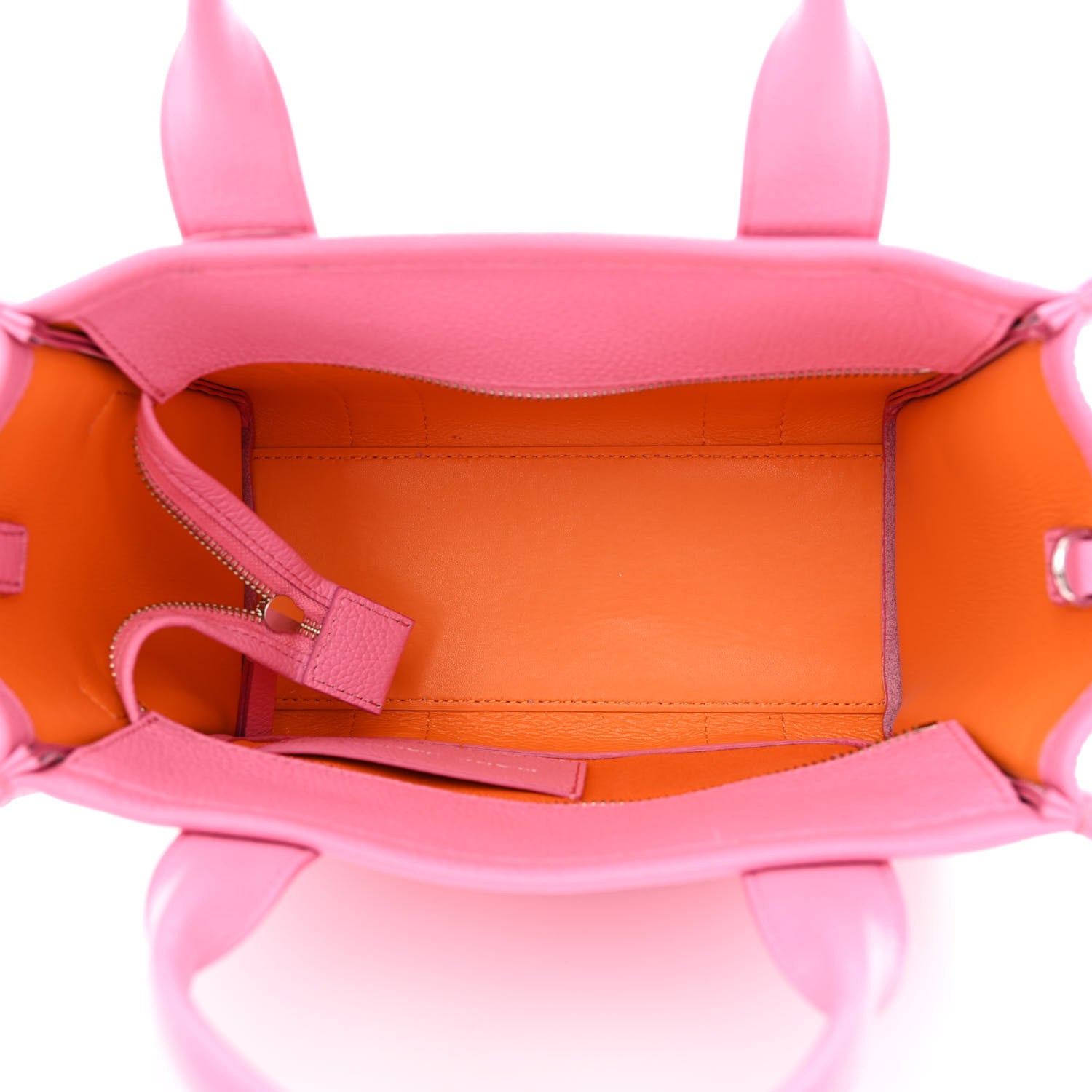 Marc Jacobs Grained Calfskin Small The Tote Bag Candy Pink 5 of 10