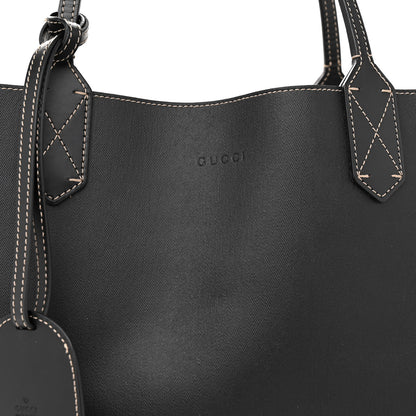 Gucci Calfskin GG Supreme Monogram Medium Reversible Tote Black 11 of 18