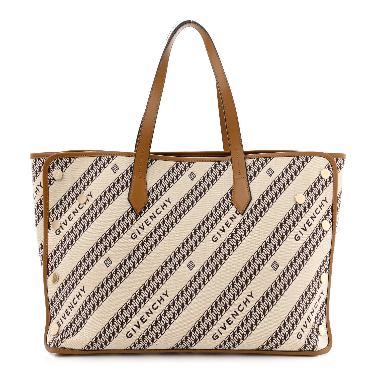 Givenchy Canvas Bond Shopper Tote Beige 3 of 13