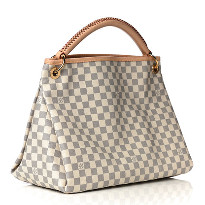 Louis Vuitton Damier Azur Artsy MM 3 of 14