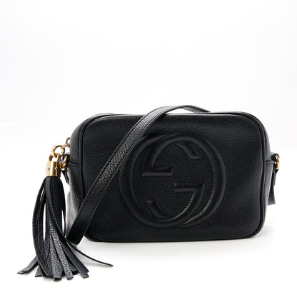 Gucci Pebbled Calfskin Small Soho Disco Bag Black 1 of 10