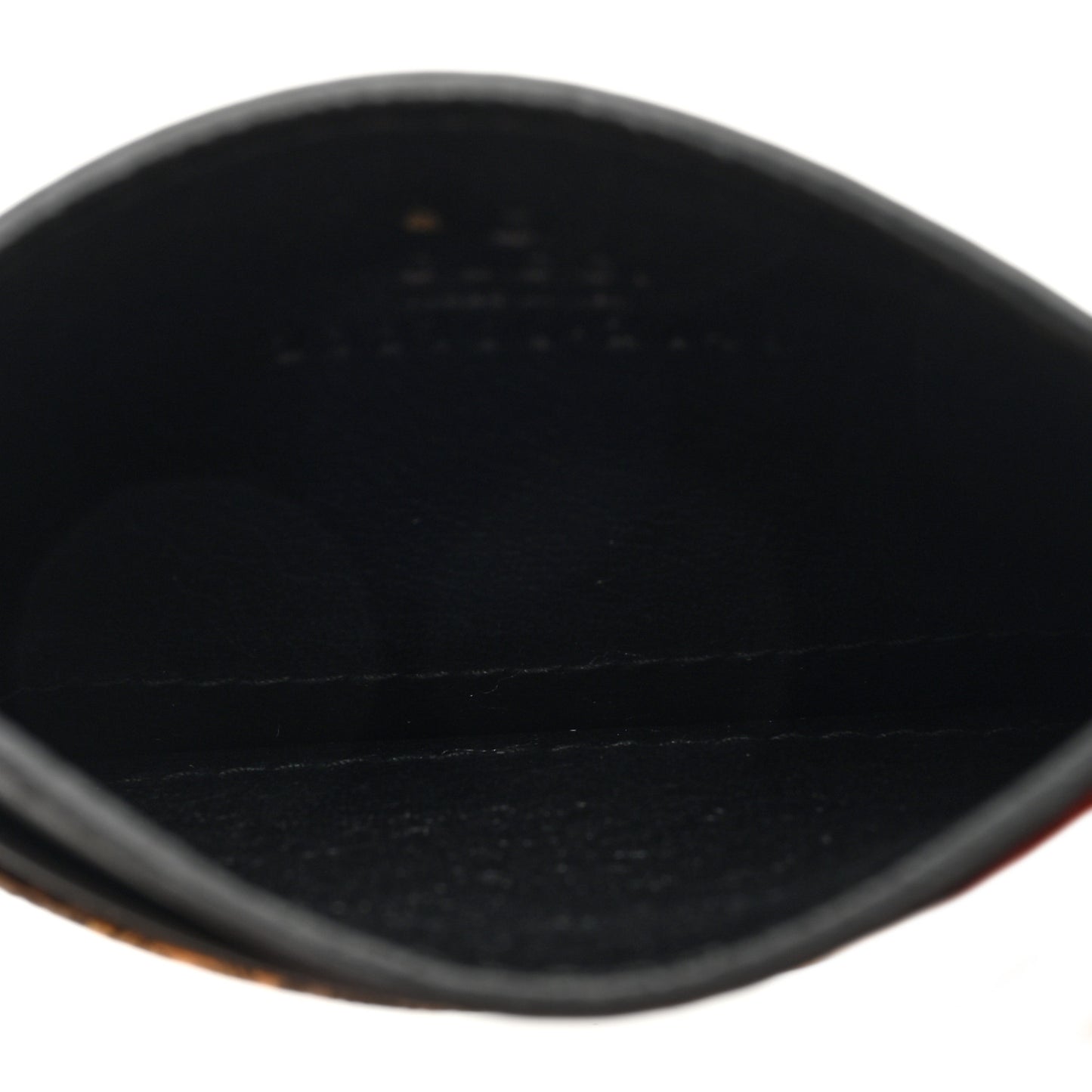 GG Supreme Monogram Bees Card Holder Black