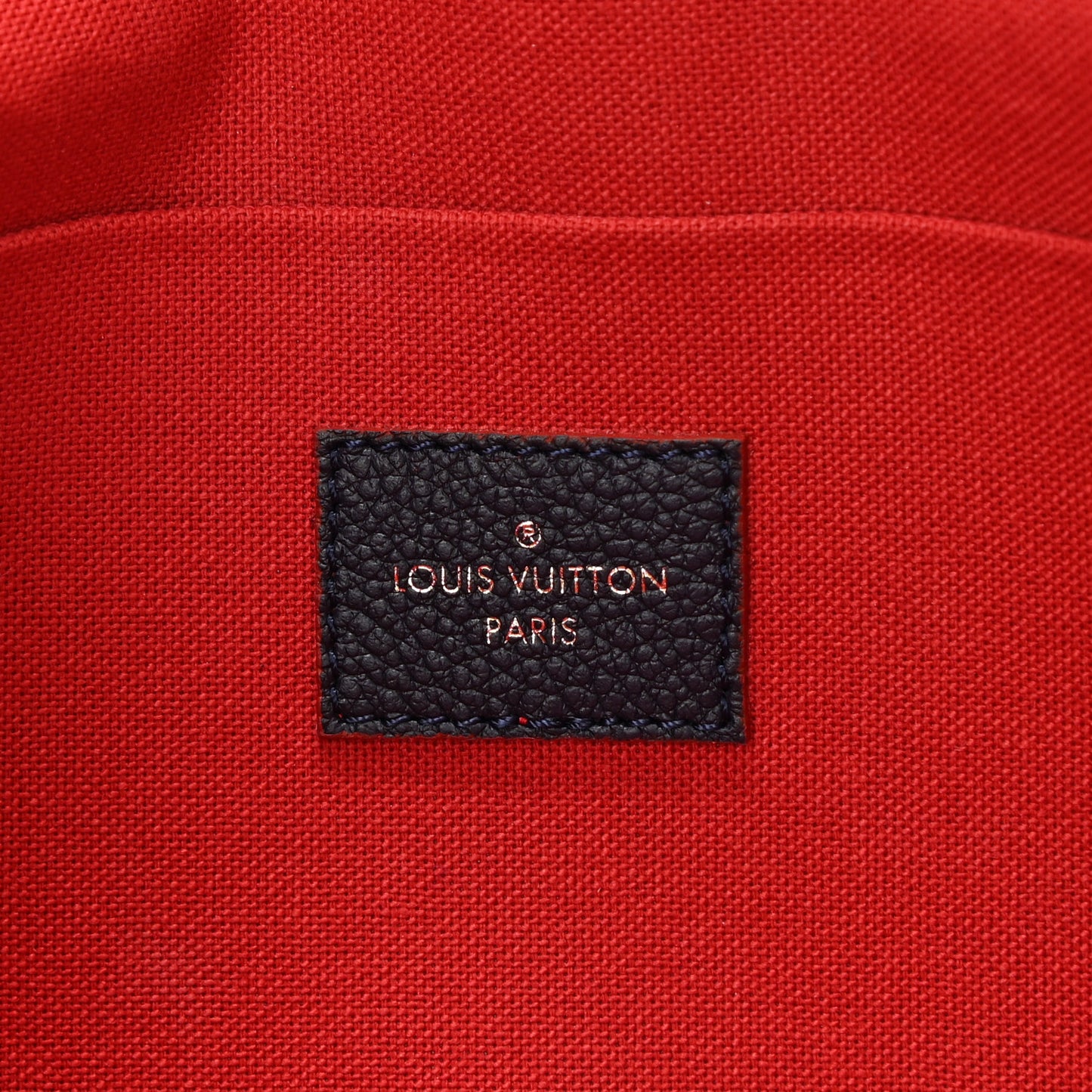 Empreinte Pochette Felicie Chain Wallet Marine Rouge