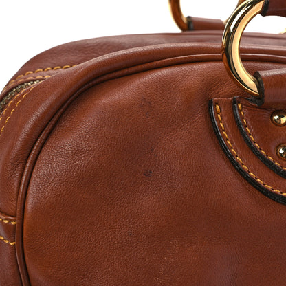 Marc Jacobs Calfskin Venetia Satchel Brown 10 of 12