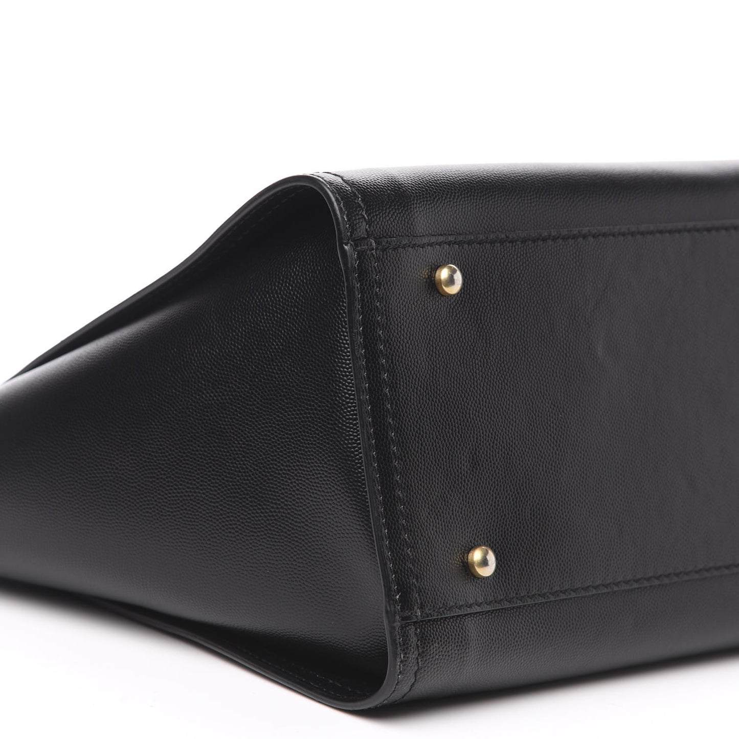 Caviar Small Studded Deauville Tote Black