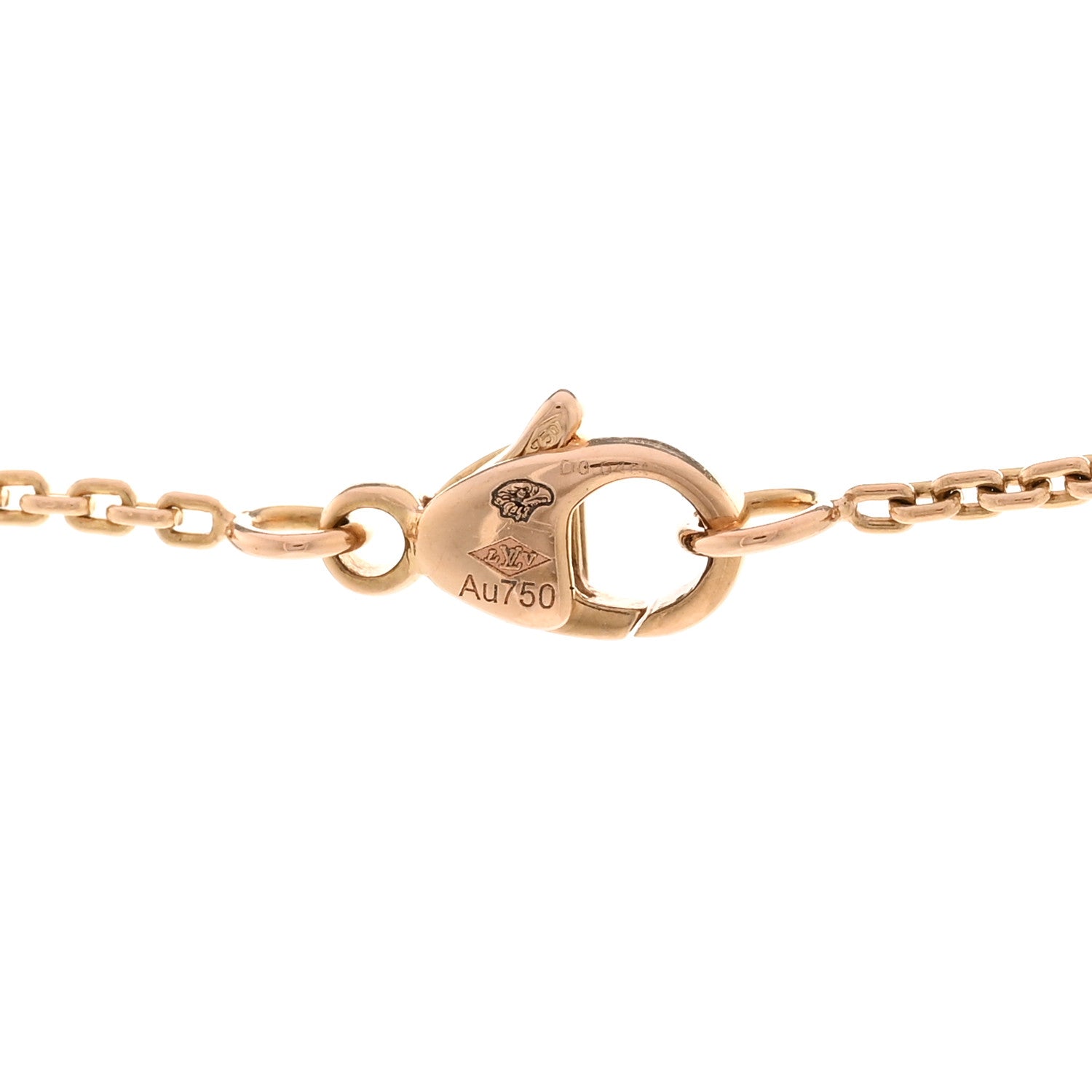 Louis Vuitton 18K Pink Gold Diamond Idylle Blossom Pendant Necklace 5 of 5