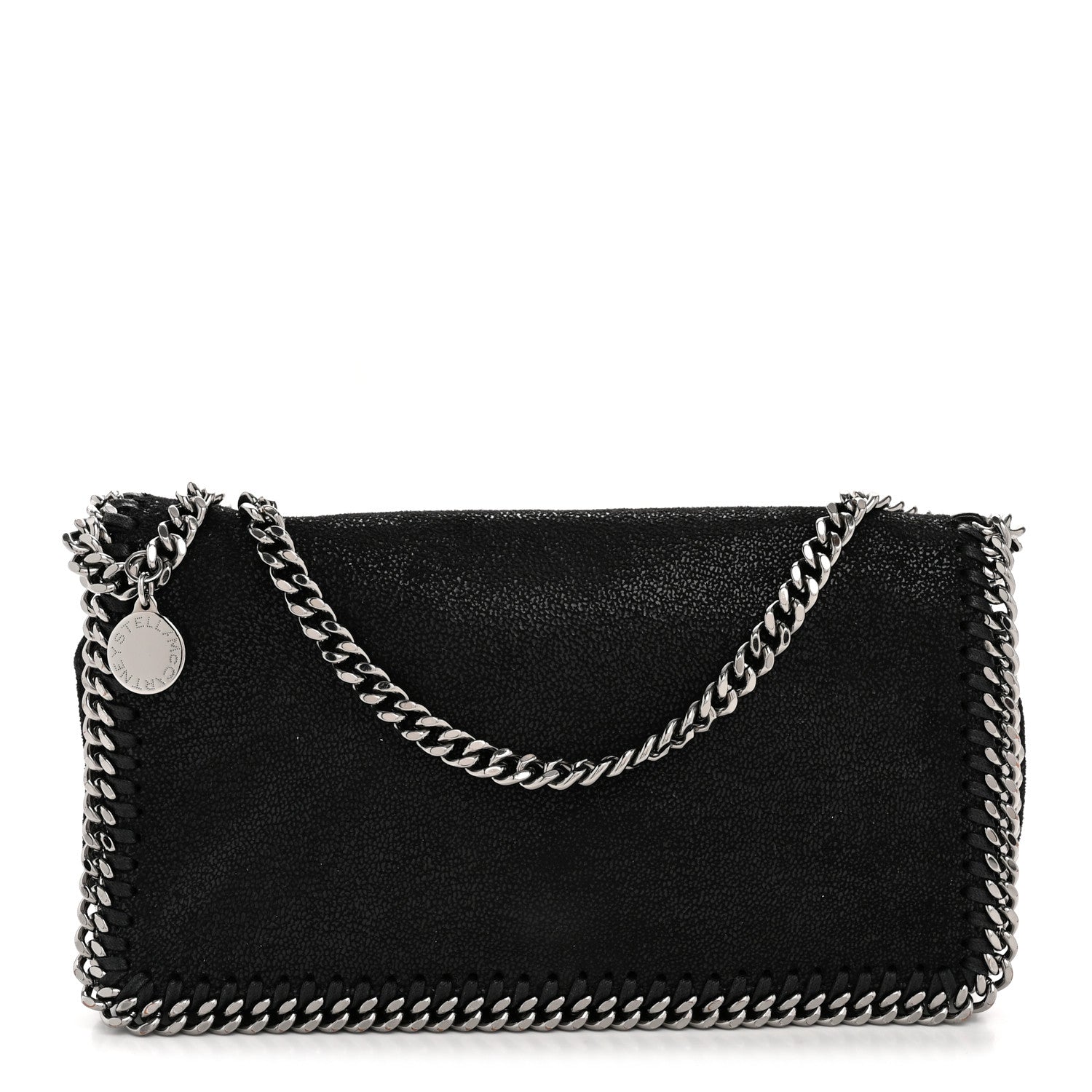 Stella McCartney Shaggy Deer Falabella Crossbody Bag Black 1 of 11