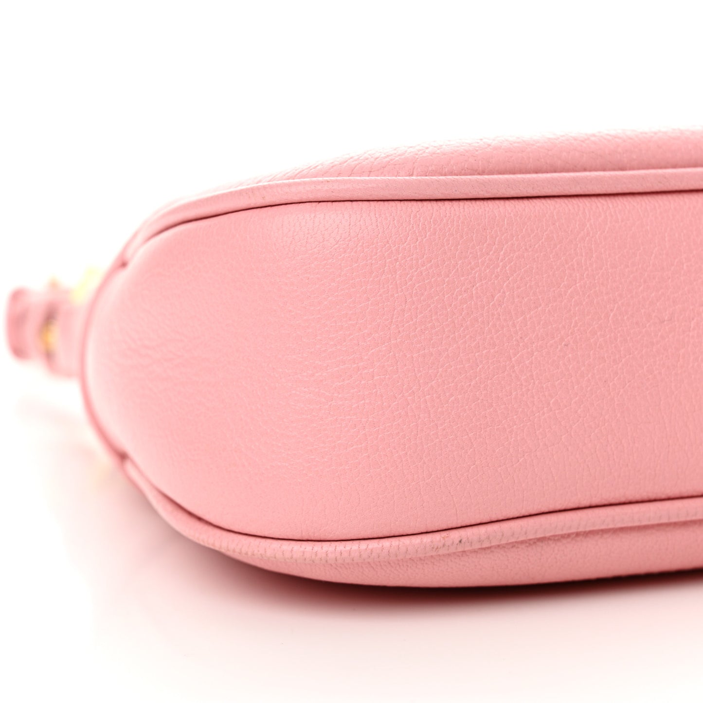 Goatskin Small Aphrodite Shoulder Bag Wild Rose