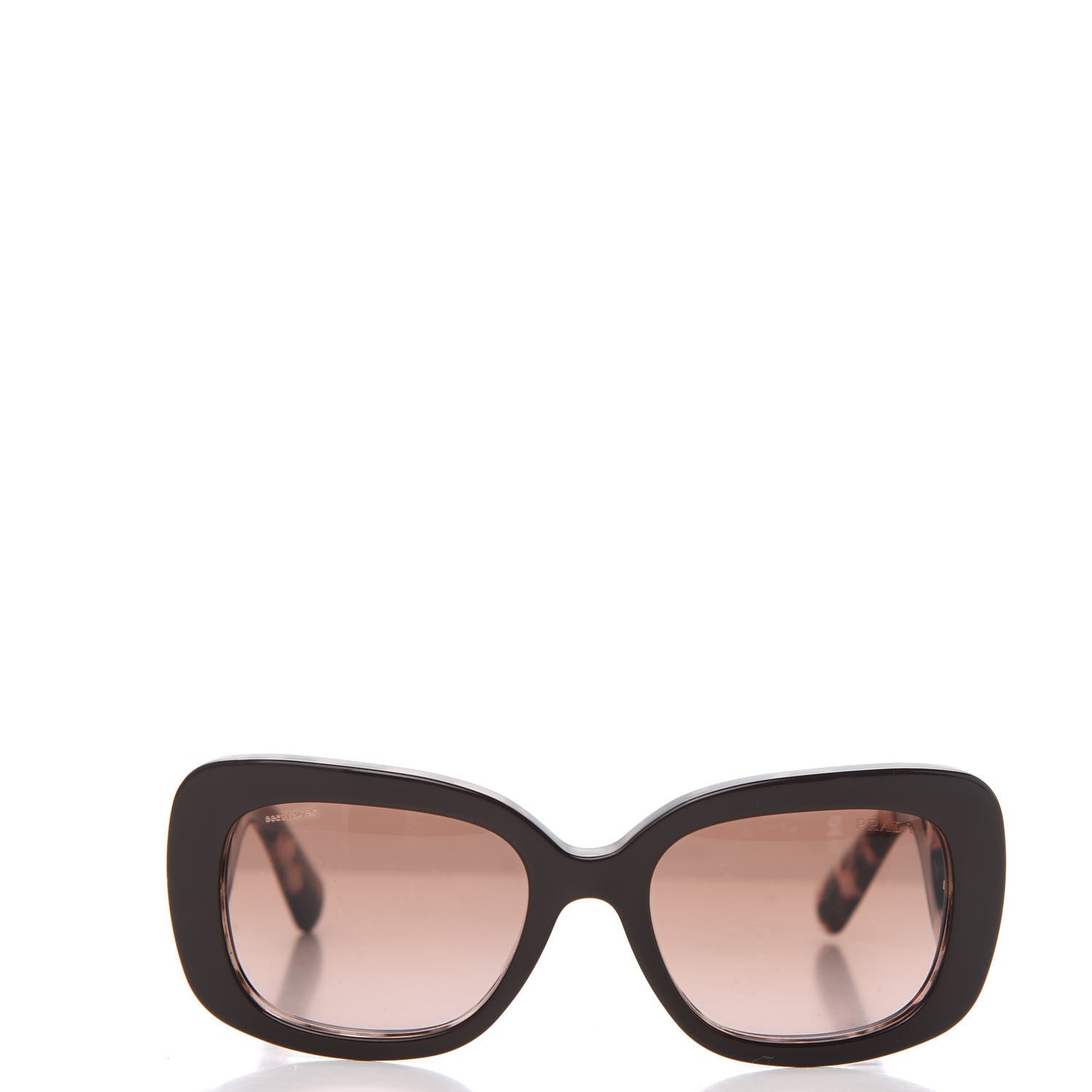 Prada Tortoise Shell Baroque Sunglasses SPR 270 Brown 2 of 7