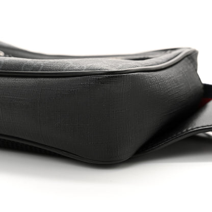 Gucci Soft GG Supreme Monogram Web Belt Bag Black Grey 10 of 13