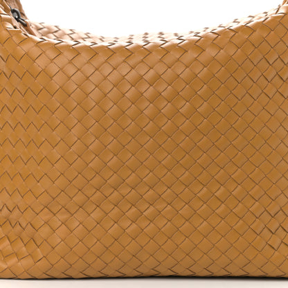 Bottega Veneta Nappa Intrecciato Shoulder Bag Camel 8 of 10