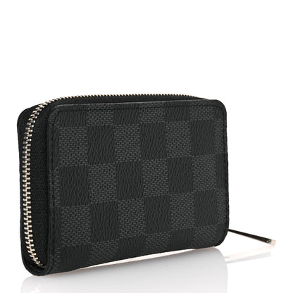 Louis Vuitton Damier Graphite Zippy Coin Purse Vertical 3 of 10