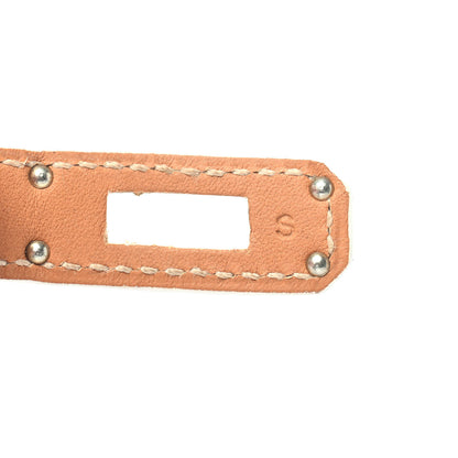 Hermes Epsom Kelly Double Tour Bracelet S White 5 of 6