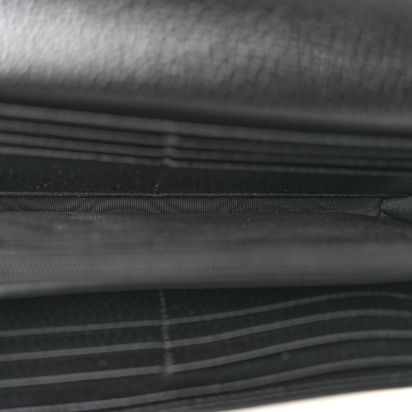 Dollar Calfskin GG Supreme Monogram GG Marmont Continental Wallet Black Beige Ebony