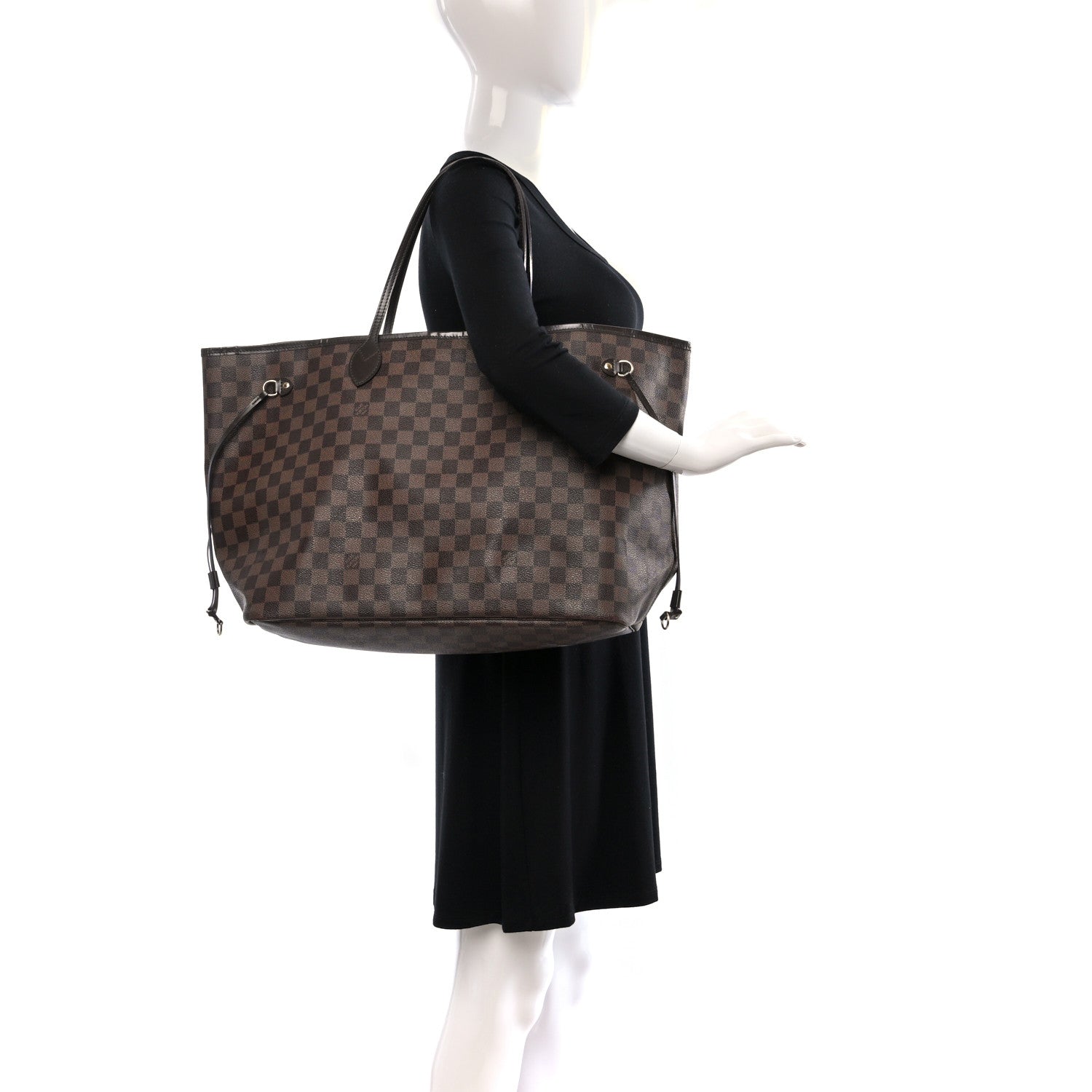 Louis Vuitton Damier Ebene Neverfull GM 2 of 11