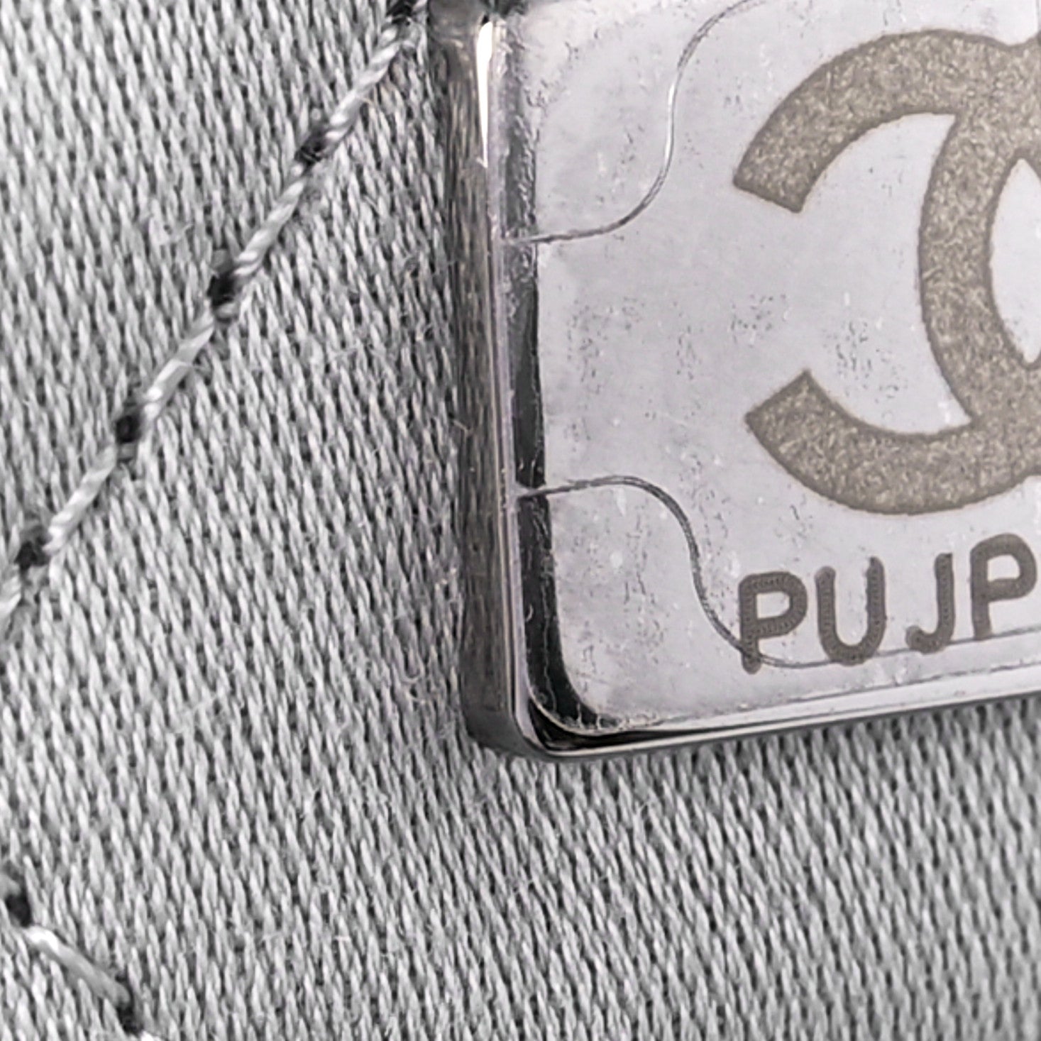 Chanel Metallic Calfskin Quilted Chanel 22 Silver 7 of 12