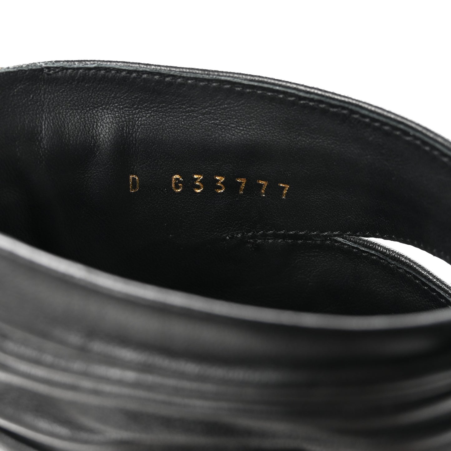 Lambskin Patent Bows Boots 39.5 Black