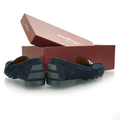 FASHIONPHILE SALVATOREFERRAGAMOSuedeLoafers5.5Black 4 of 7