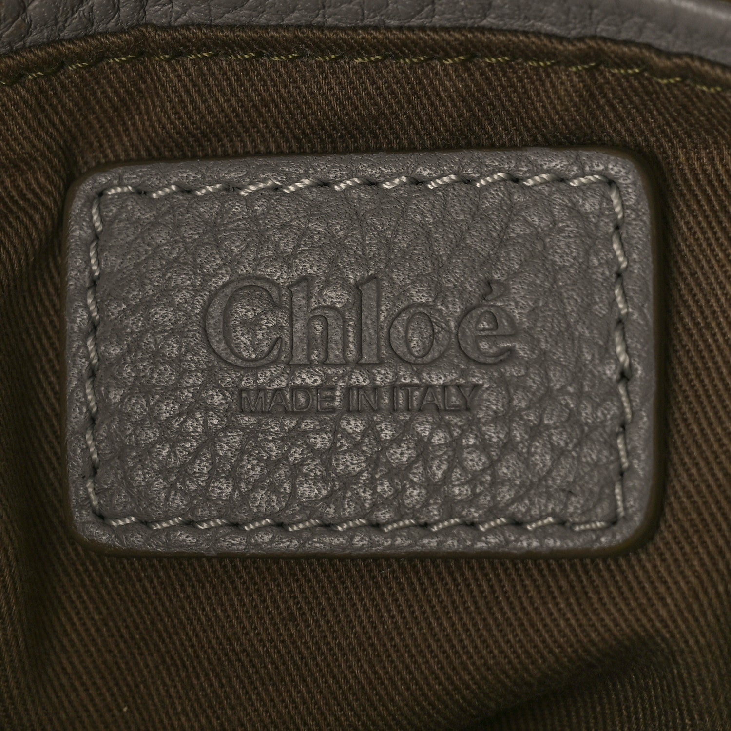 Chloe Calfskin Medium Marcie Satchel Cashmere Grey 6 of 9