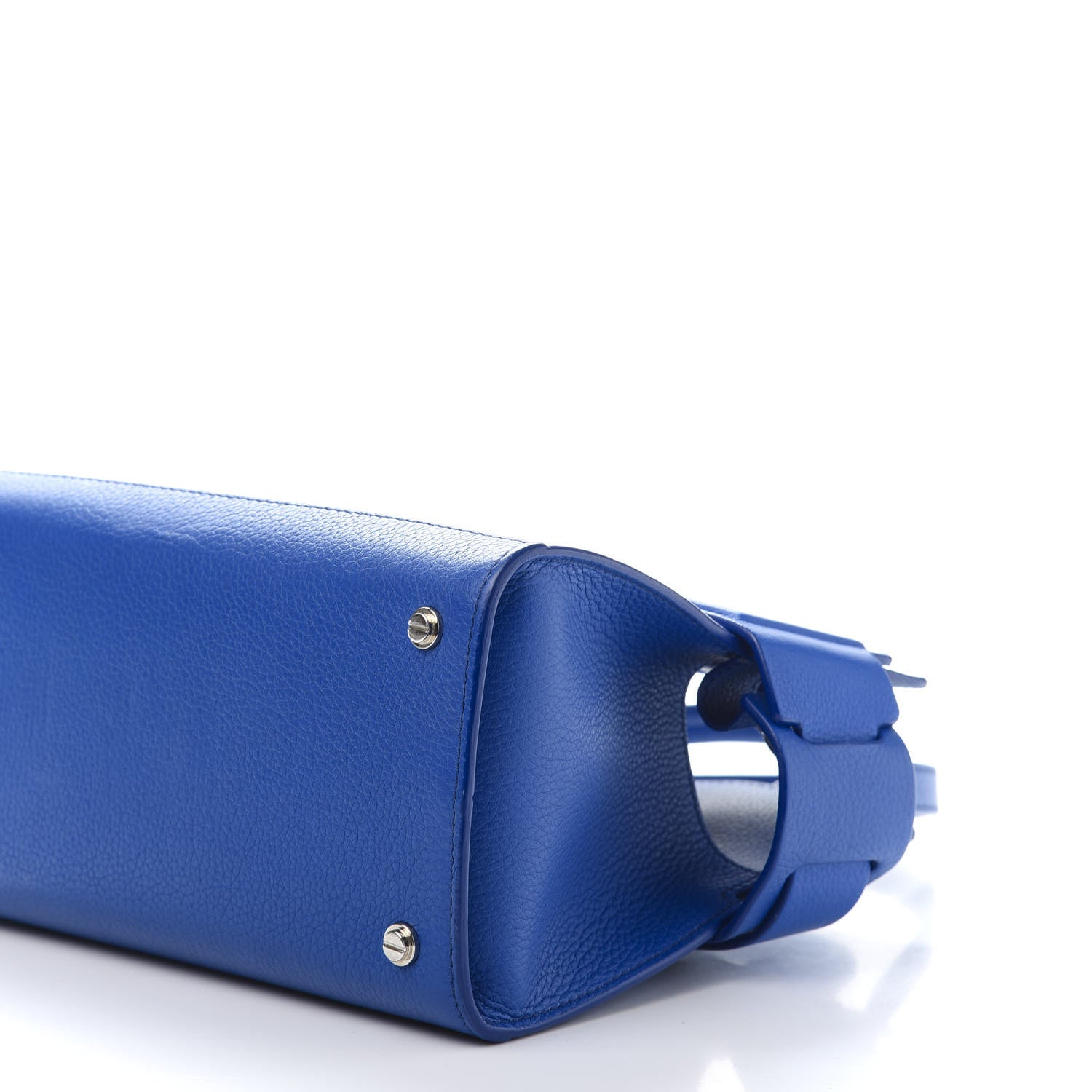 Givenchy Grained Calfskin Mini Horizon Satchel Blue 10 of 11