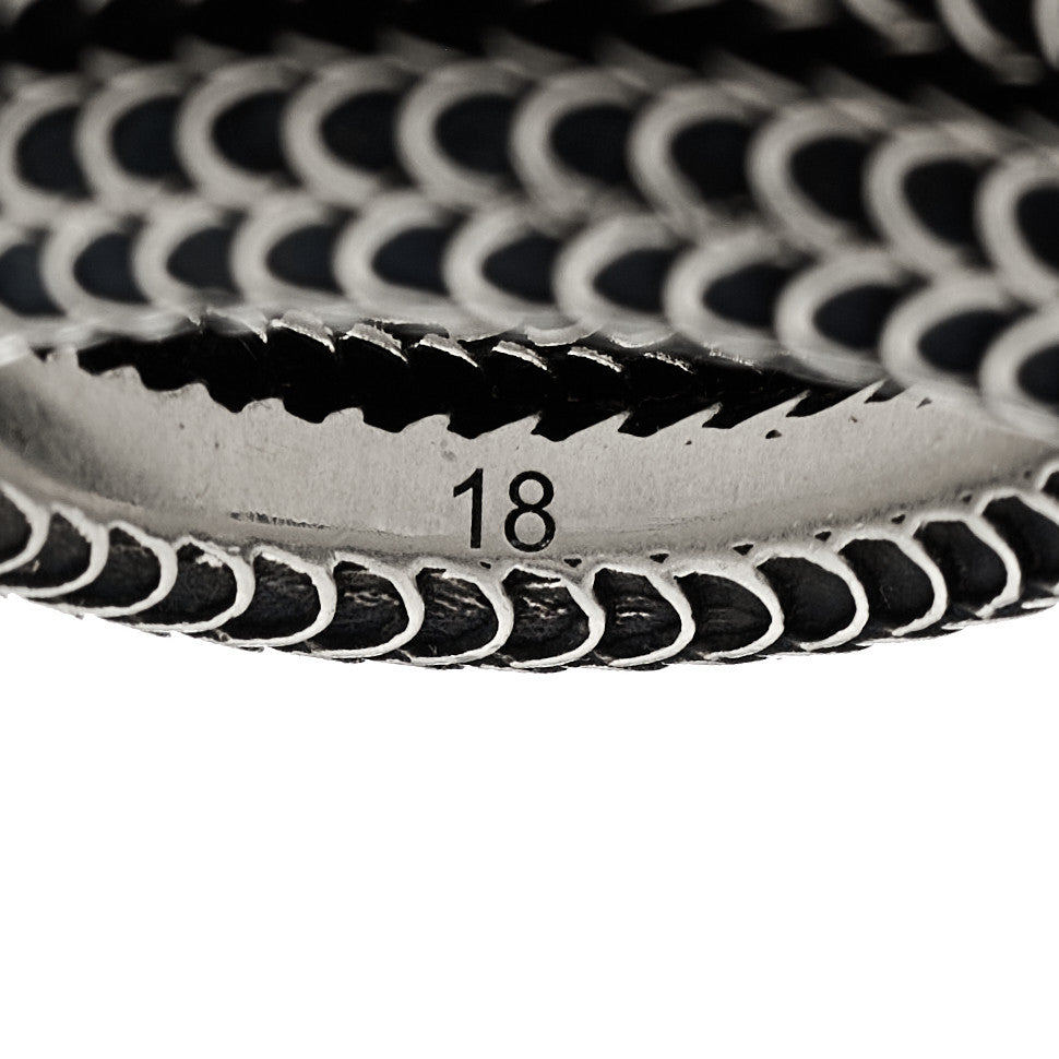 Gucci Sterling Silver Gucci Garden Snake Ring 57 8 5 of 7