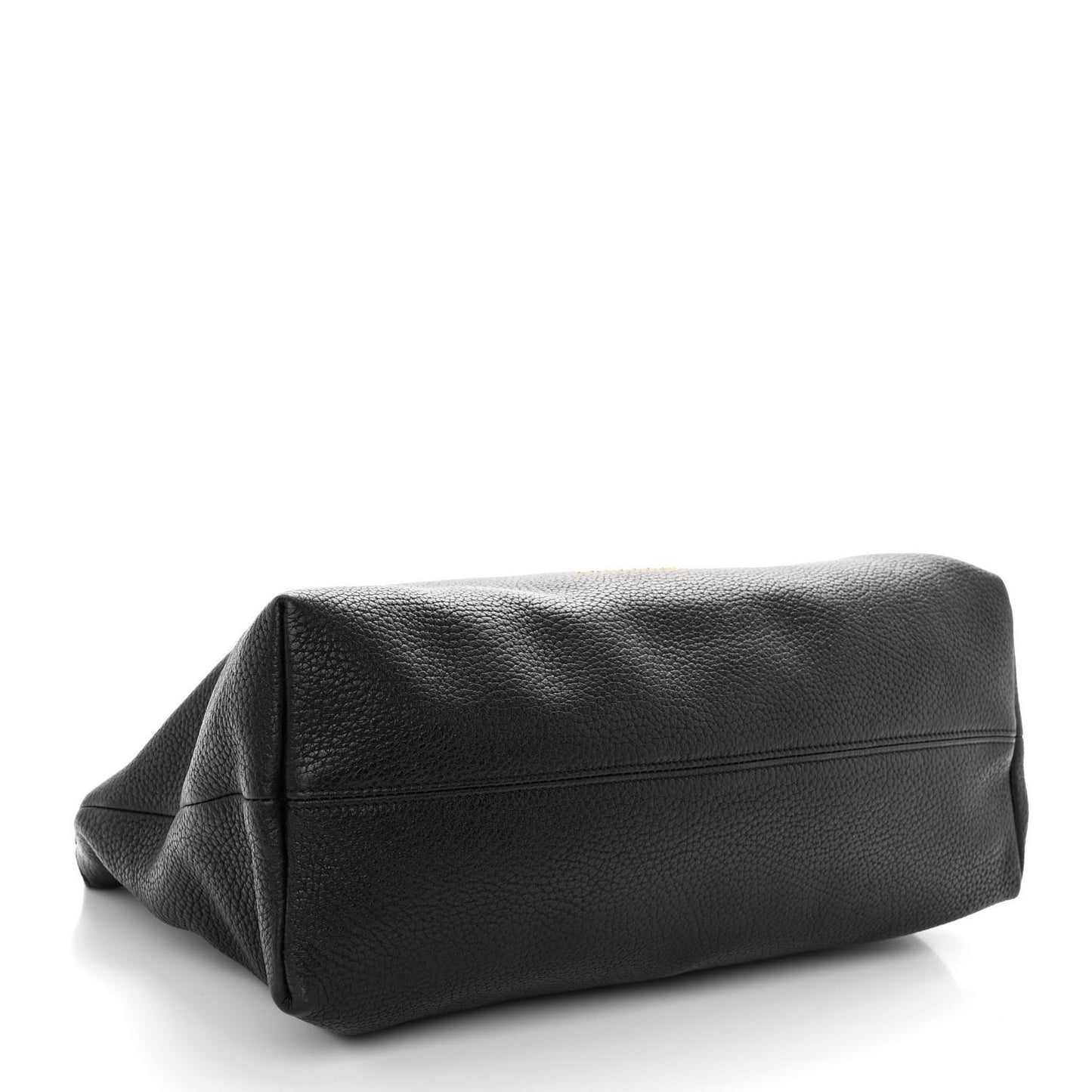 London Grainy Calfskin Medium Baynard Tote Black