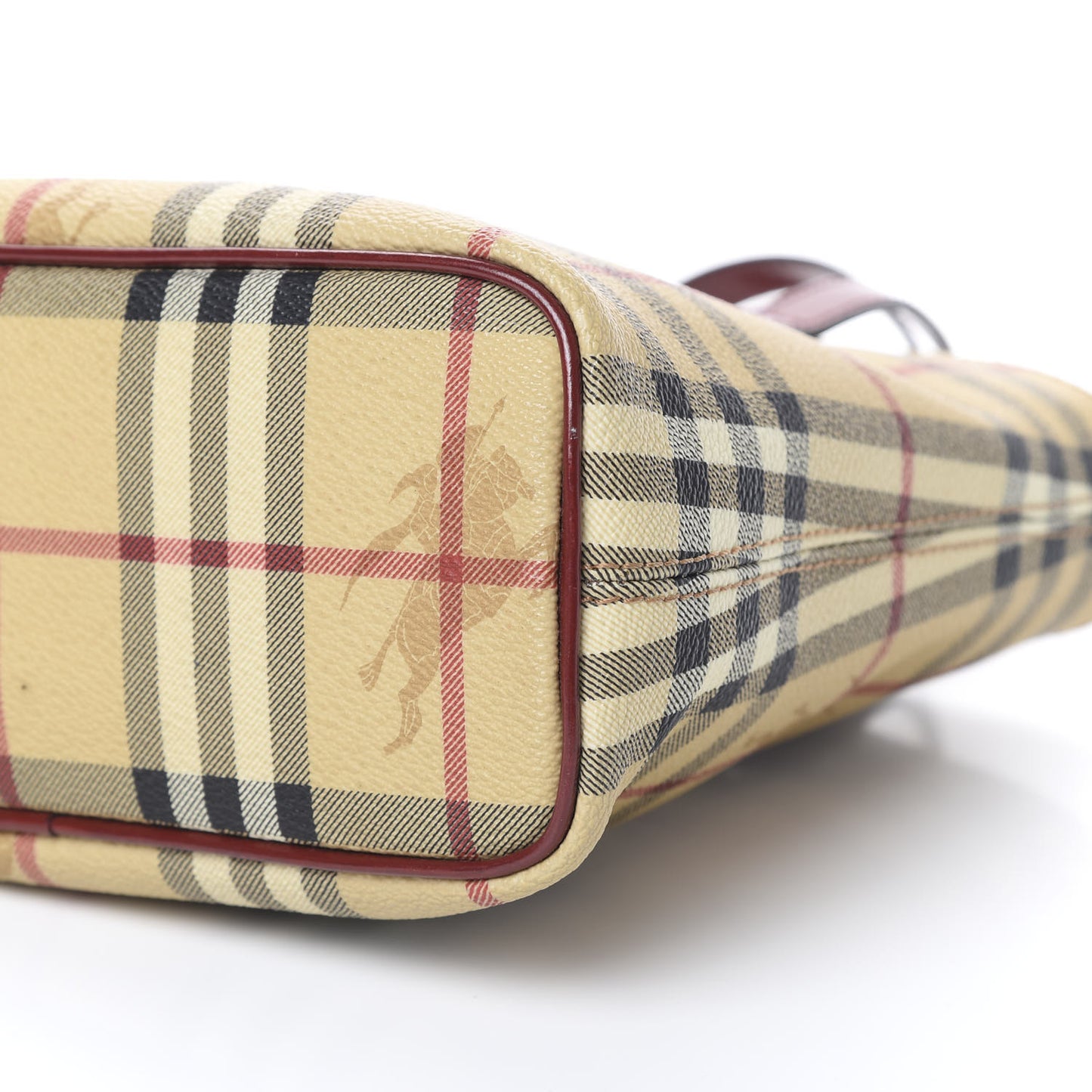 Haymarket Check Small Tote Red