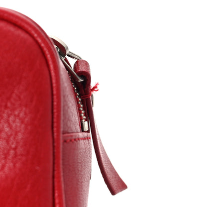 Saint Laurent Lambskin Monogram Lou Belt Bag Red 10 of 10