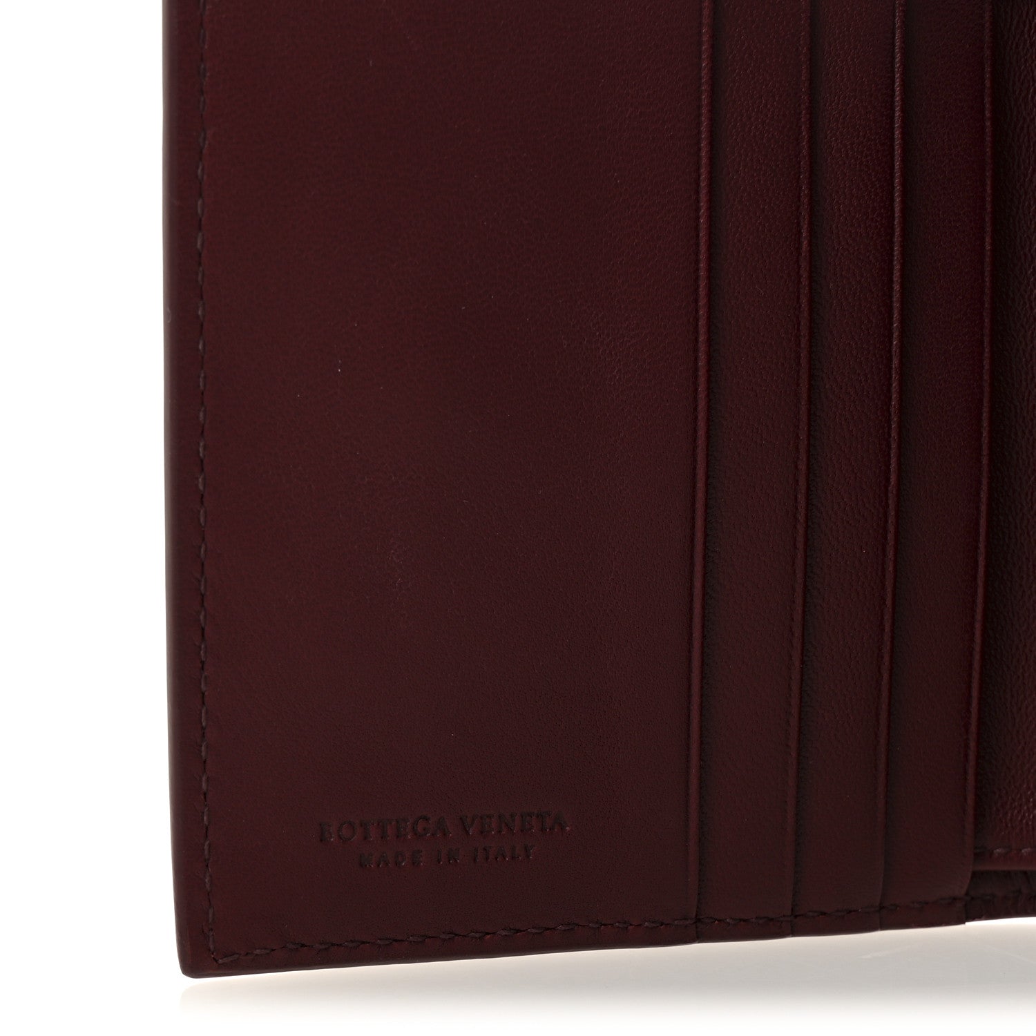 Bottega Veneta Nappa Intrecciato Mini Wallet Barolo 6 of 8