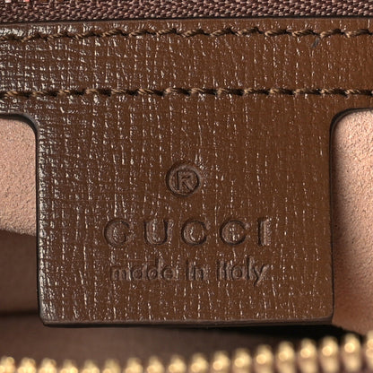 Gucci GG Supreme Monogram Small Horsebit 1955 Shoulder Bag Beige Brown Sugar 6 of 10