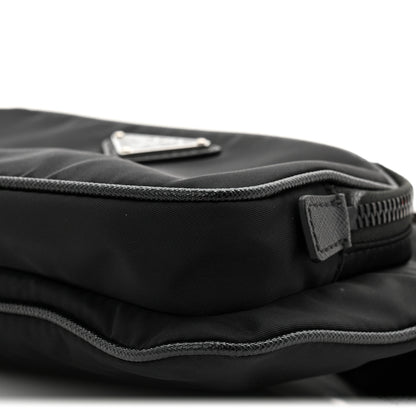 Prada Re-Nylon Saffiano Belt Bag Black 9 of 10
