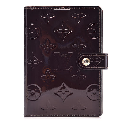 Louis Vuitton Vernis Small Ring Agenda Cover Amarante 1 of 9