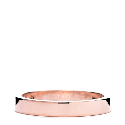 Cartier 18K Pink Gold 3mm C De Wedding Band Ring 52 6 3 of 8