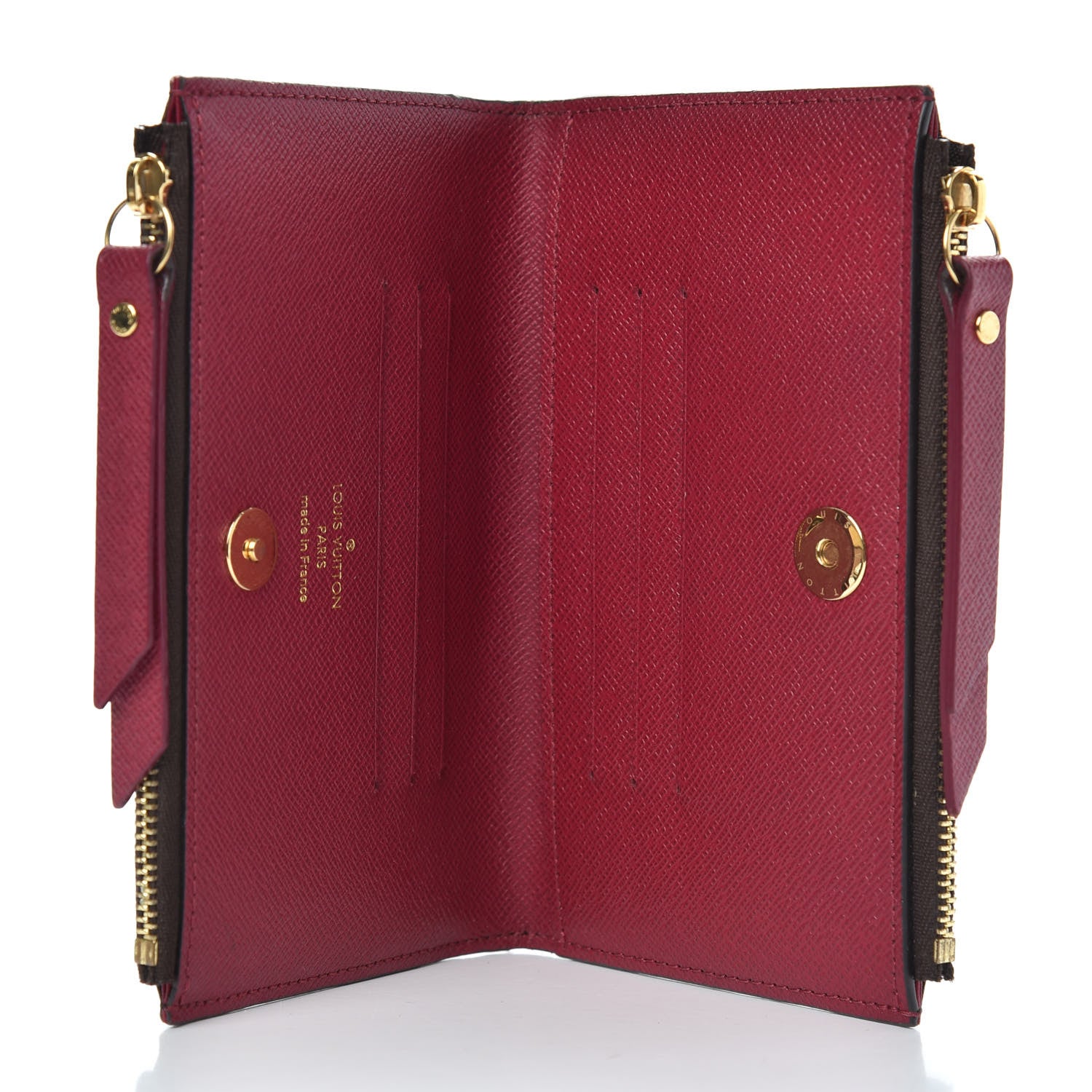Louis Vuitton Monogram Adele Compact Wallet Fuchsia 5 of 9
