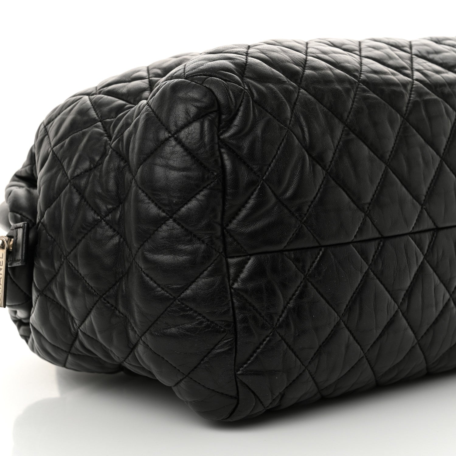 Chanel Lambskin Coco Cocoon Bowler Black 9 of 12