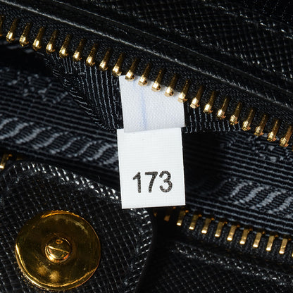 Prada Saffiano Lux Medium Tote Nero Black 12 of 12