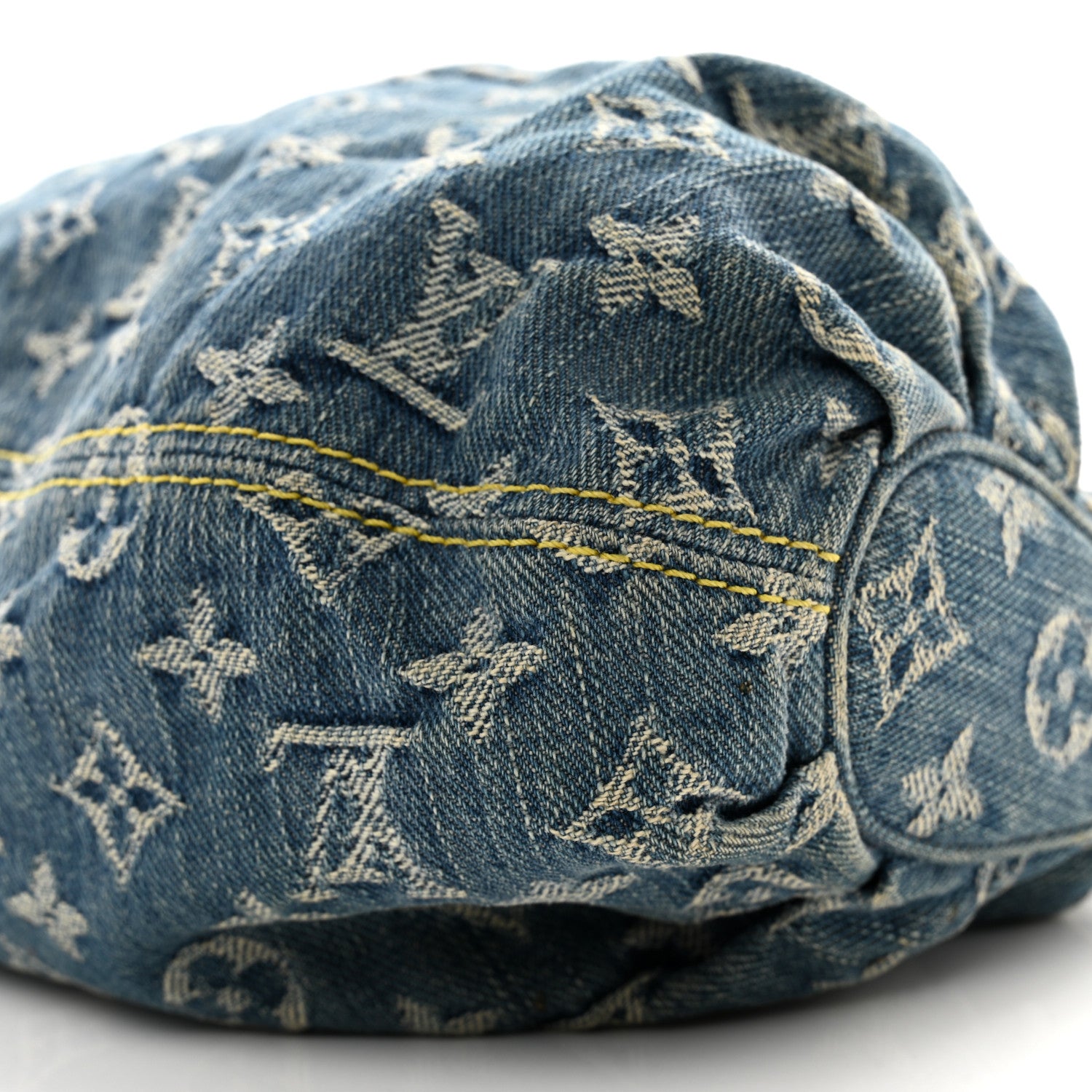 Louis Vuitton Monogram Denim Pleaty Blue 9 of 11