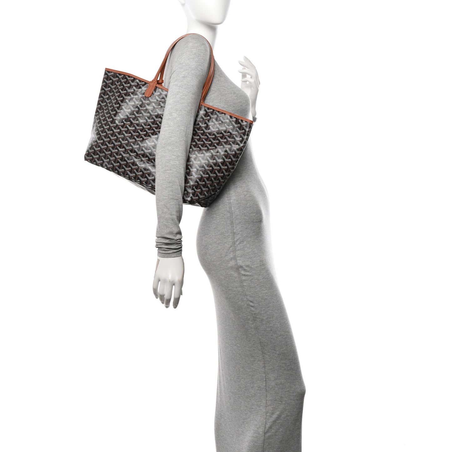 Goyardine Saint Louis PM Black Gold