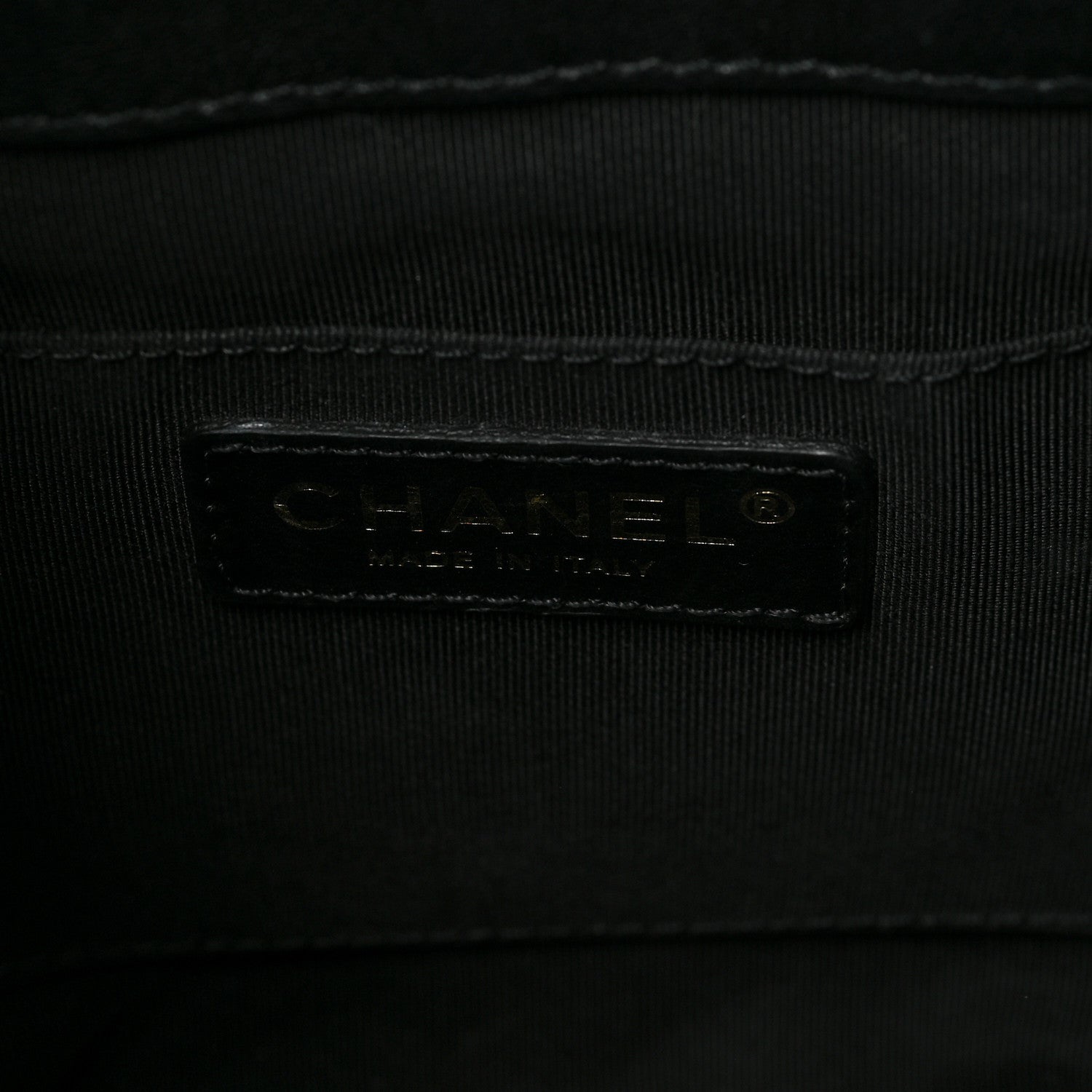 Chanel Lambskin Quilted CC Dweller Drawstring Bucket Bag Black 6 of 8
