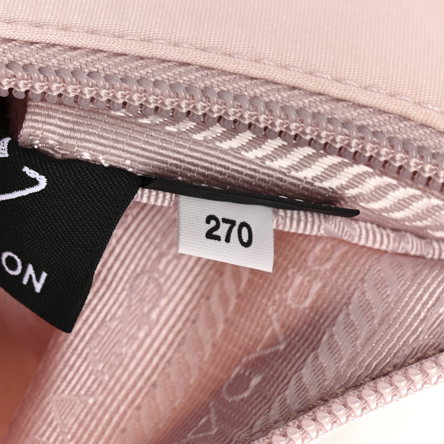 Prada Re-Nylon Saffiano Mini Re-Edition 2000 Bag Alabastro 8 of 13