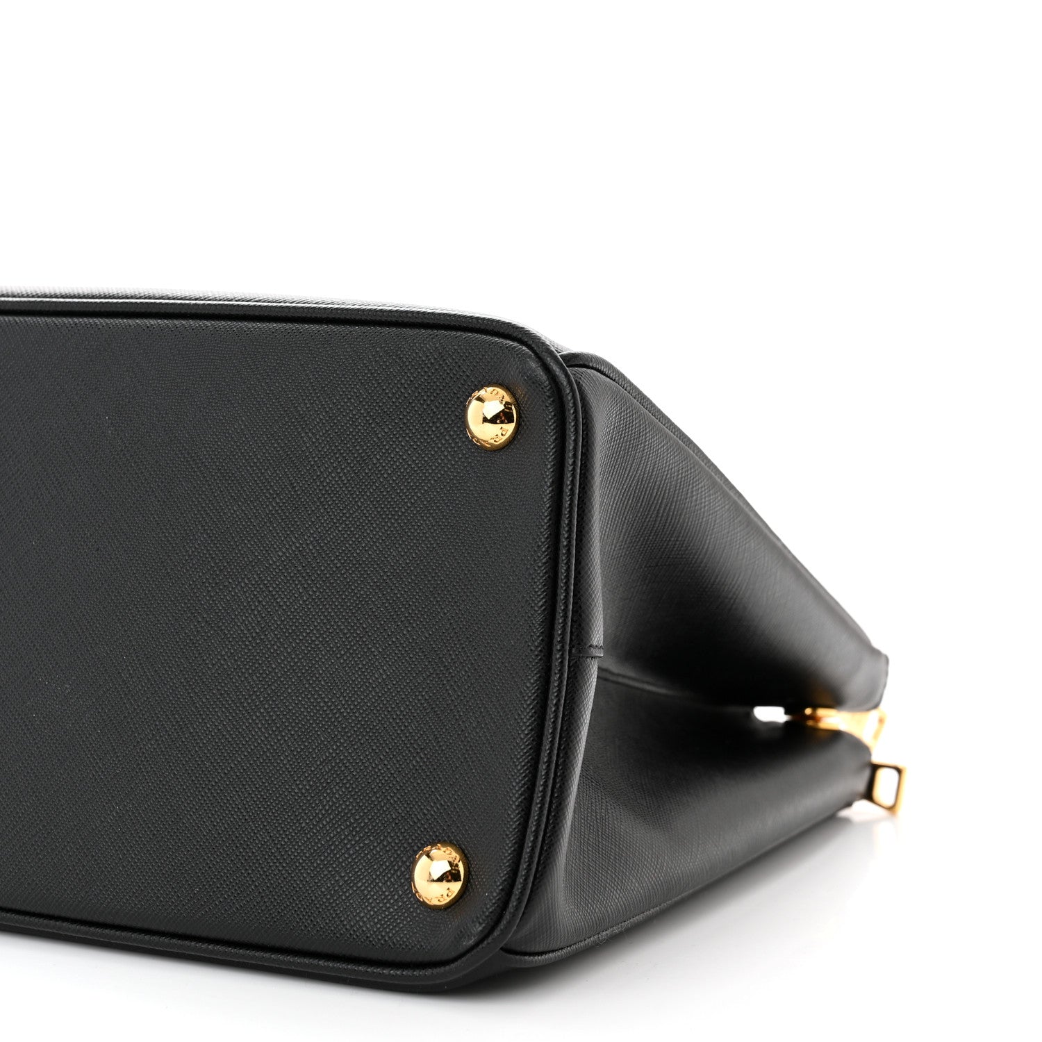 Prada Saffiano Lux Large Galleria Double Zip Tote Black 9 of 9